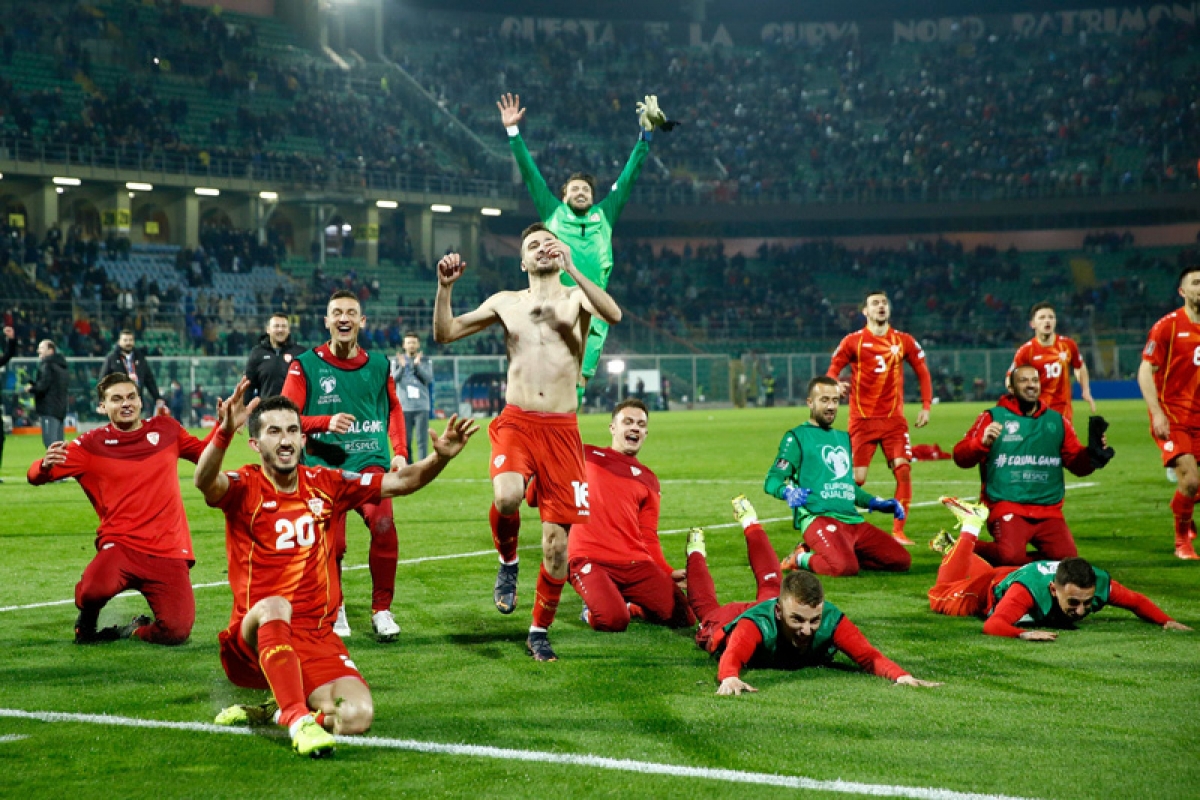 Các chiến binh Bắc Macedonia đã có những bước tiến kỳ diệu kể từ Euro 2020