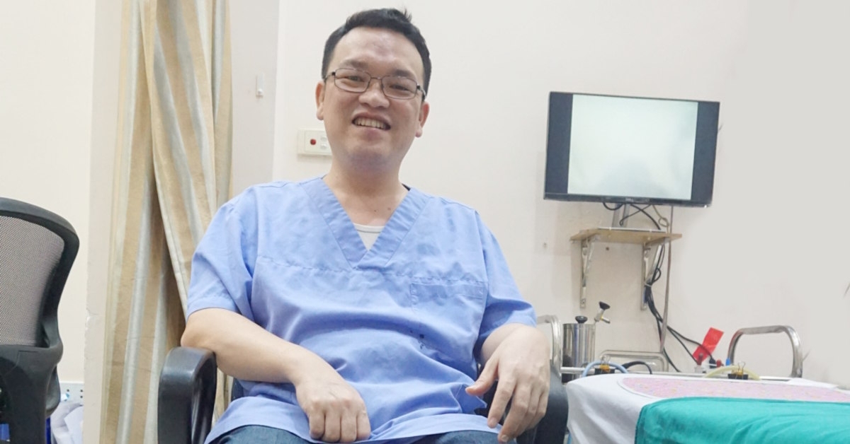 TS-BS Đào Đình Thi- Trưởng khoa Nội soi- Bệnh viên Tai Mũi Họng Trung ương