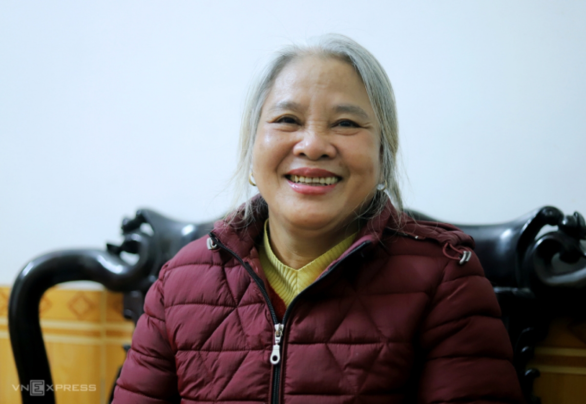 Bà Nguyễn Thị Hương chia sẻ về quá trình thi bằng lái ôtô.