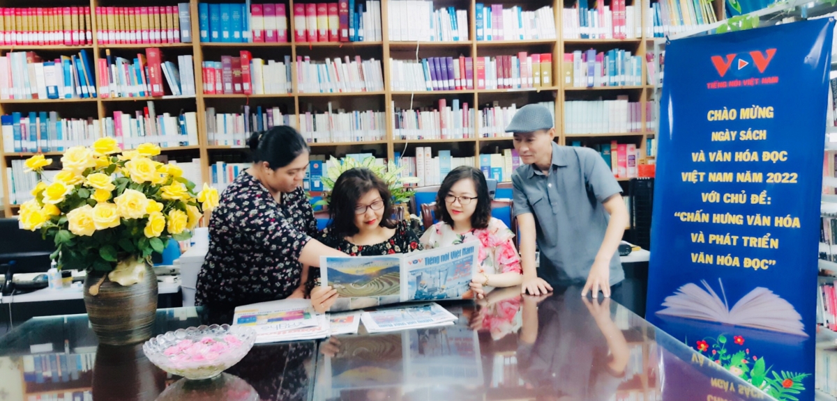 Thư viện Đài TNVN: Vun đắp thói quen đọc sách mỗi ngày