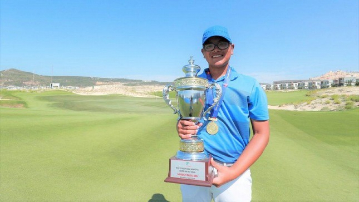 Nguyễn Bảo Long - golfer trẻ nhất từng đăng quang tại Giải Vô địch Golf Quốc gia