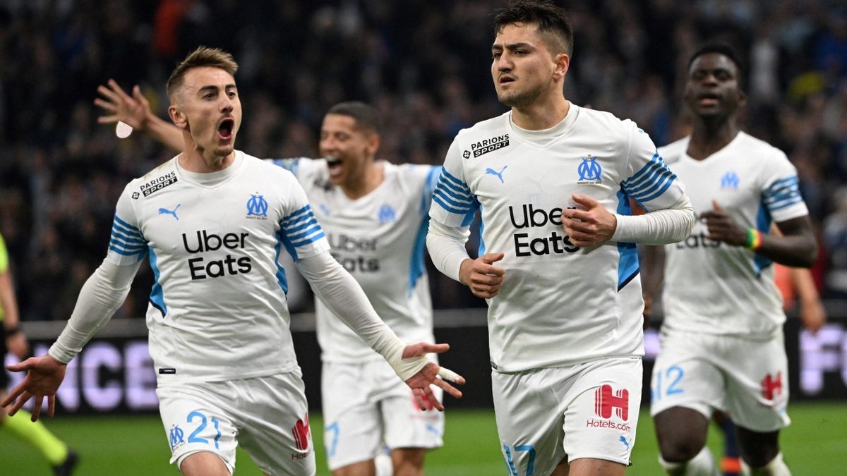 Marseille duy trì được vị trí nhì bảng trước sự đeo bám của Rennes (Ảnh : Internet)