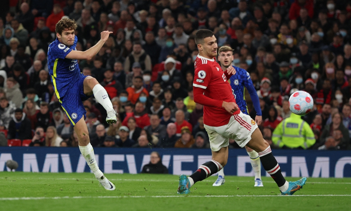 Marco Alonso volley hạ thủ môn David De Gea (Ảnh: Internet)