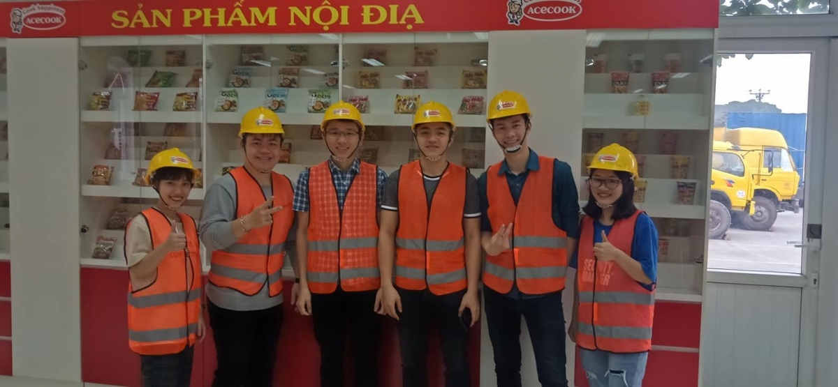 Sinh viên Khoa An toàn lao động và Sức khỏe nghề nghiệp của trường Đại học Công đoàn