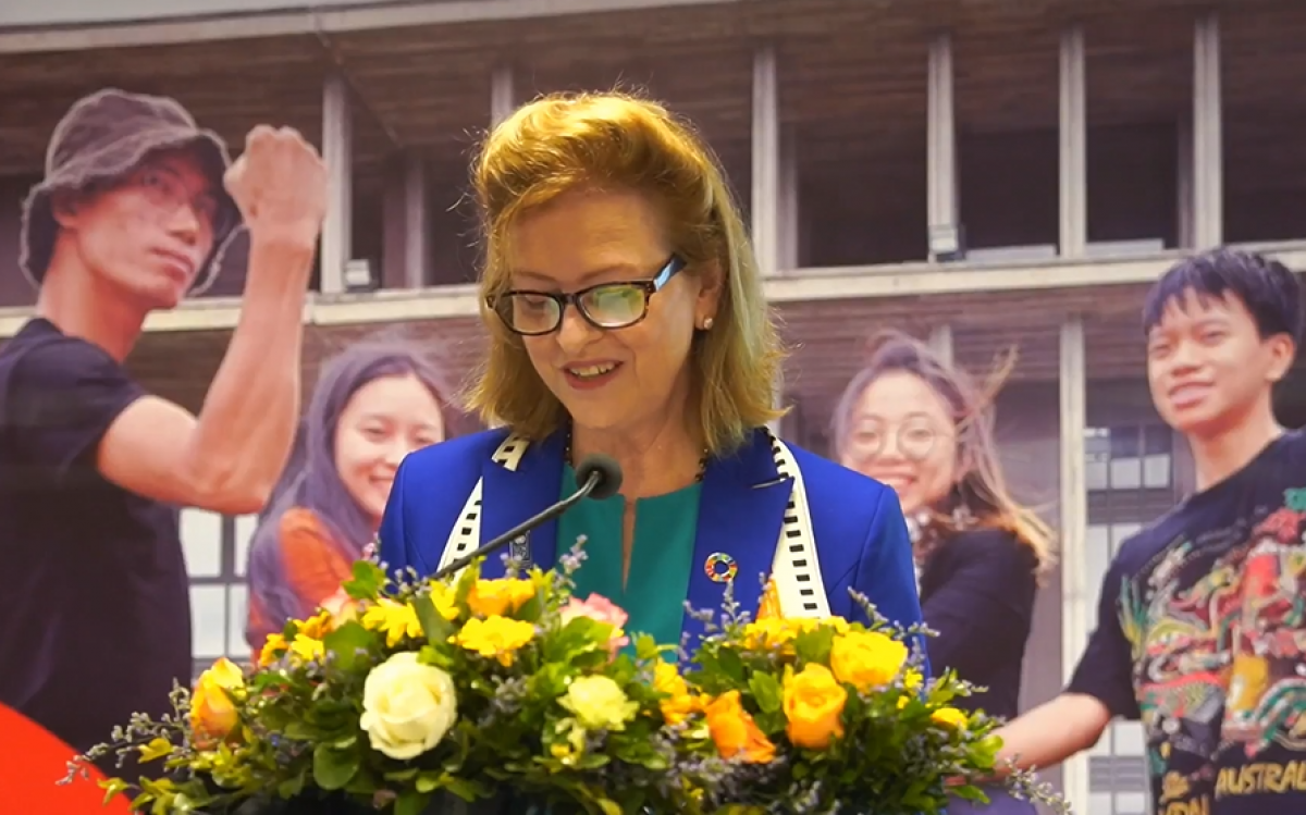 Bà Caitlin Wiesen, đại diện thường trú của UNDP tại Việt Nam