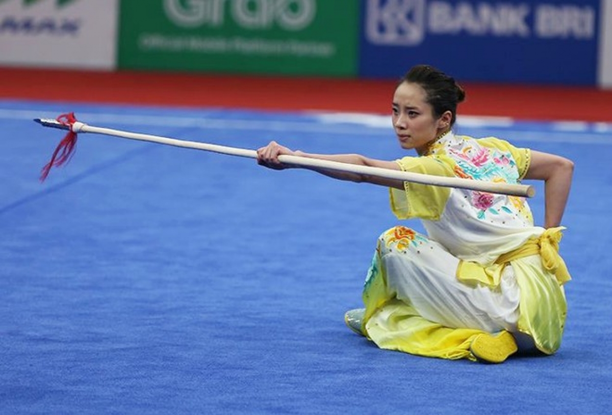Cô gái Vàng của làng Wushu Việt Nam Dương Thúy Vi