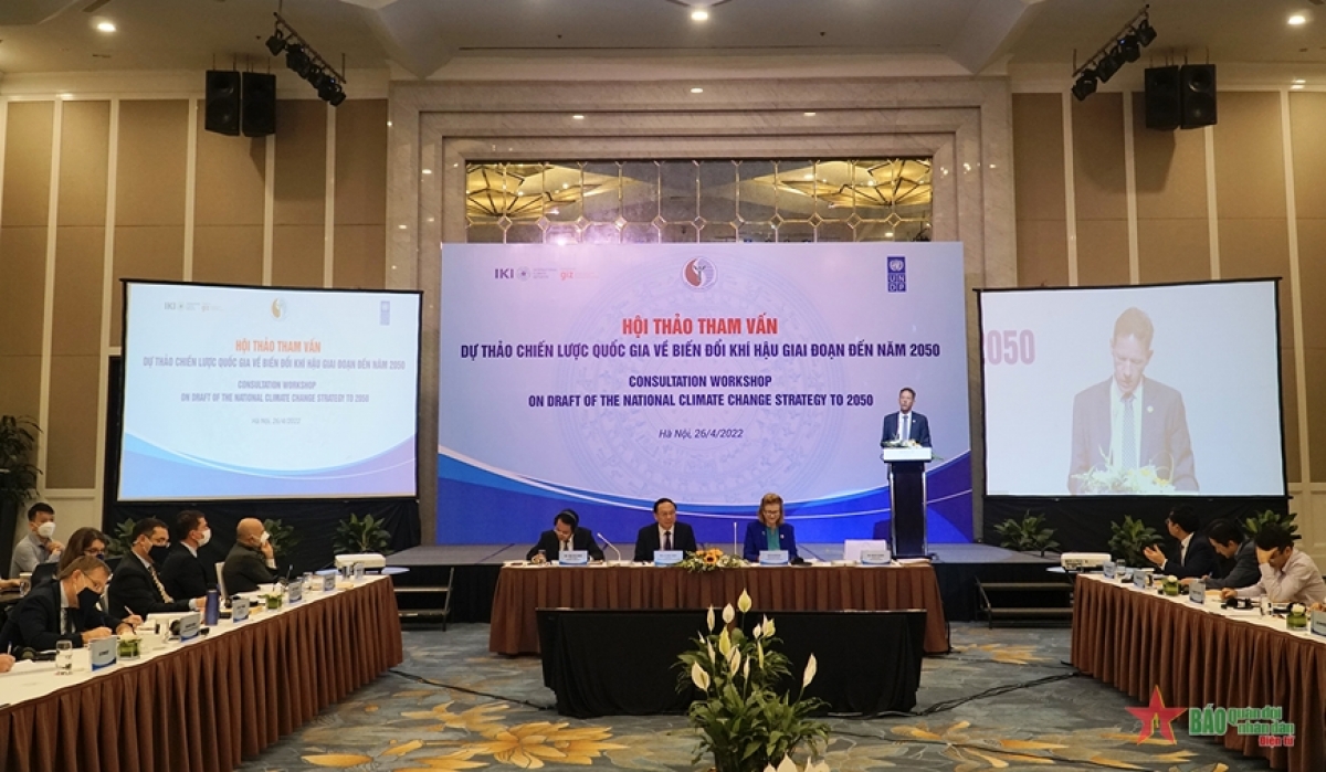 Hội thảo tham vấn dự thảo chiến lược quốc gia về biến đổi khí hậu giai đoạn đến năm 2050
