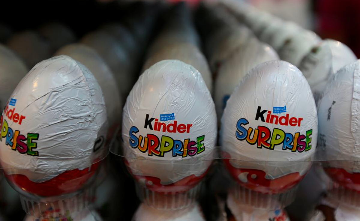 Tập đoàn bánh kẹo Ferrero thu hồi lô sản phẩm sau khi ghi nhận các ca nhiễm khuẩn Salmonella