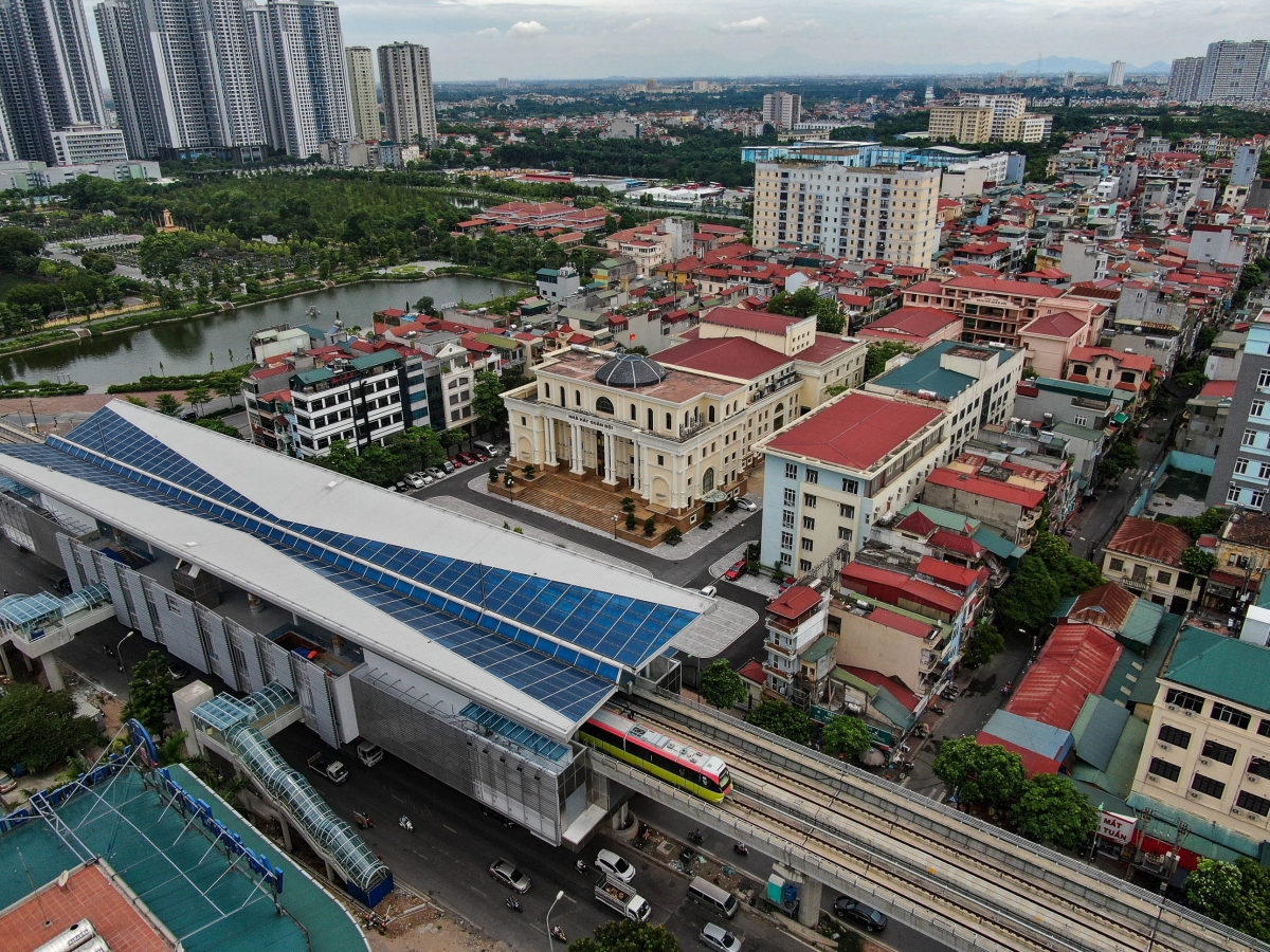 Bức tranh đô thị với sự đa dạng của các loại nhà ở