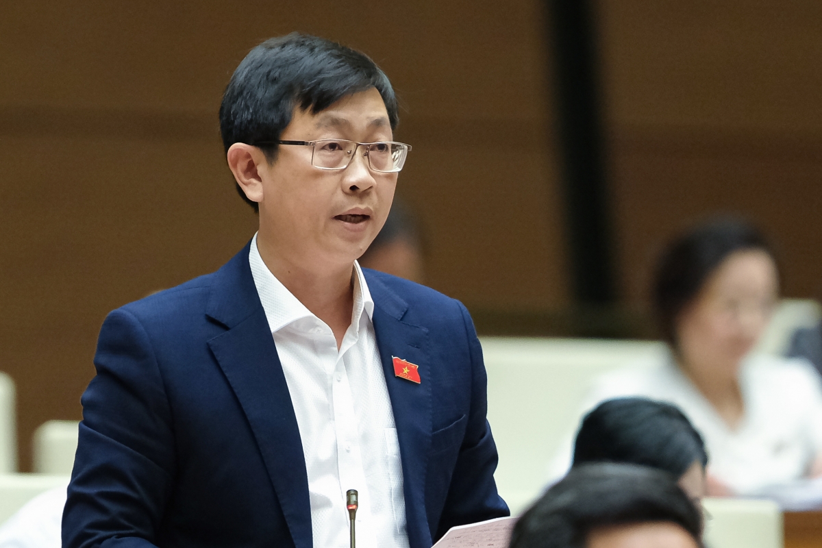Đại biểu Nguyễn Hữu Thông (Bình Thuận) Ảnh: quochoi.vn