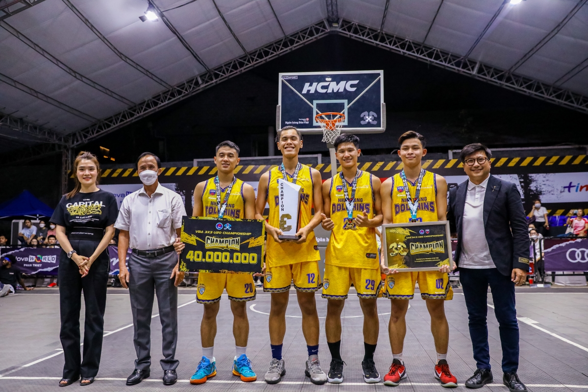 Nha Trang Dolphins giành thắng lợi ở giải đấu 3x3 dành cho các cầu thủ trẻ U20
