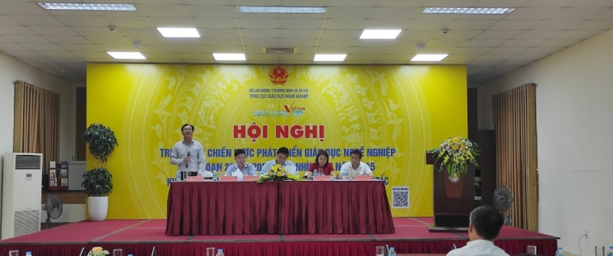 Hội nghị Triển khai chiến lược phát triển giáo dục nghề nghiệp giai đoạn 2021-2030, tầm nhìn đến năm 2045 khu vực Đồng bằng sông Hồng và Trung du miền núi phía Bắc