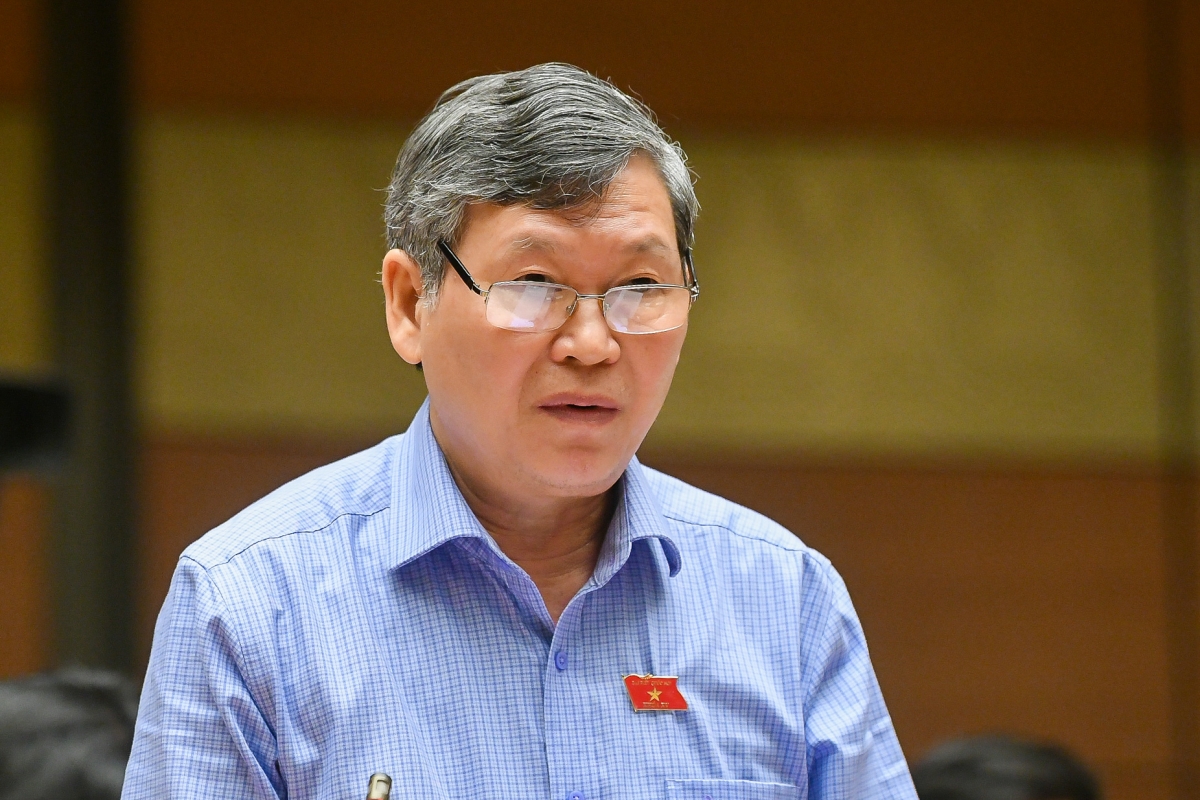 Đại biểu Tô Văn Tám (Kon Tum)       Ảnh : quochoi.vn