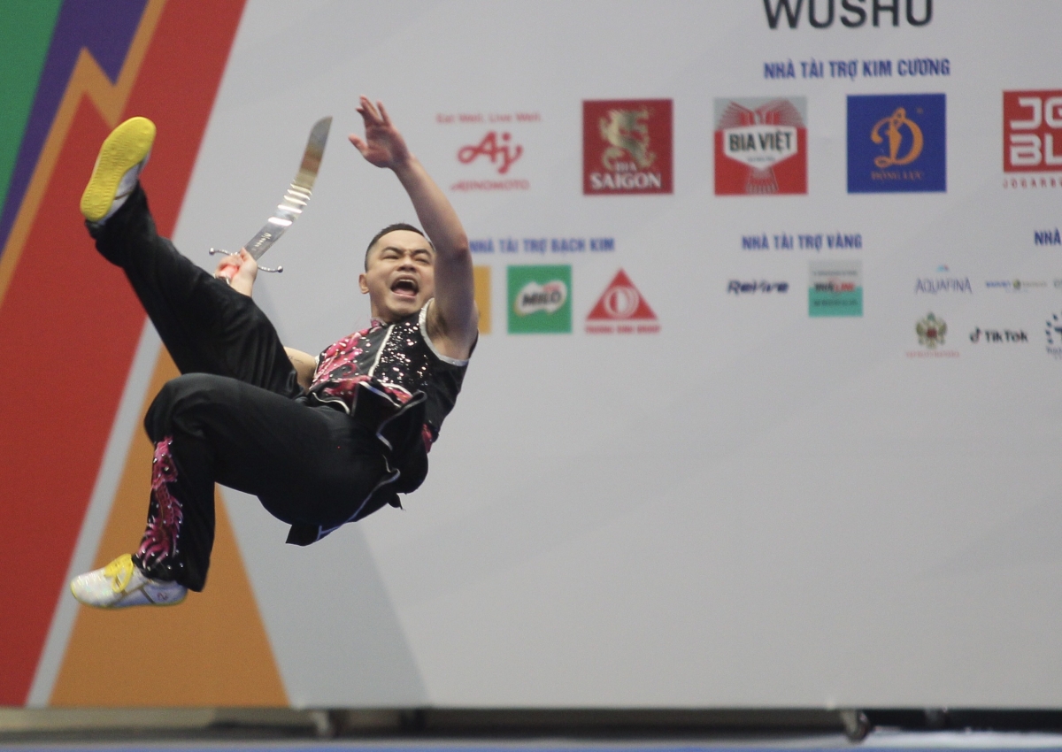 Phạm Quốc Khánh có HCV thứ tư sau 8 kỳ SEA Games mà anh tham dự