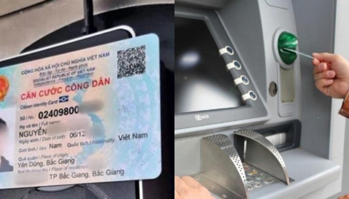 Tích hợp thẻ CCCD và thẻ ATM mang lại nhiều tiện ích Ảnh: Internet
