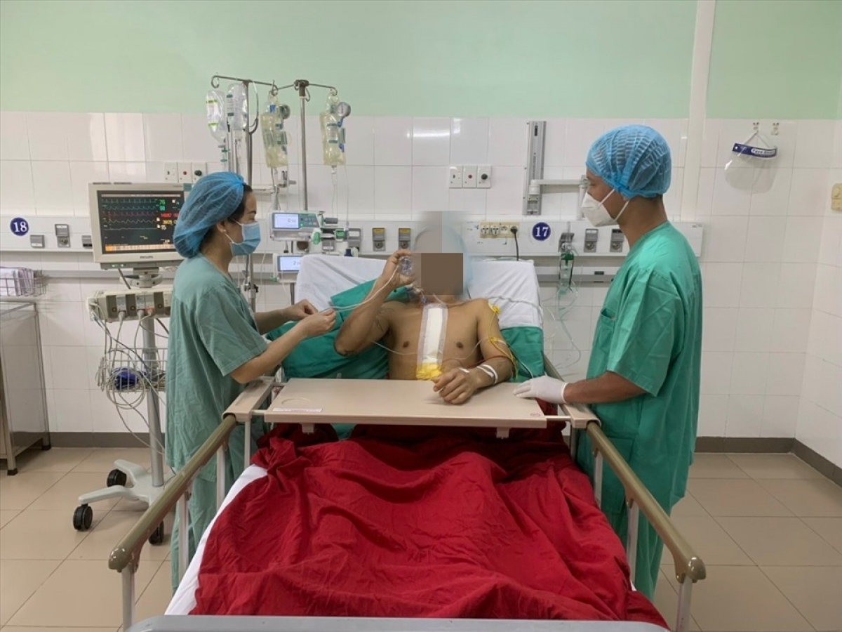 Sau ca ghép tim, sức khoẻ bệnh nhân đã ổn định. Ảnh: BV.