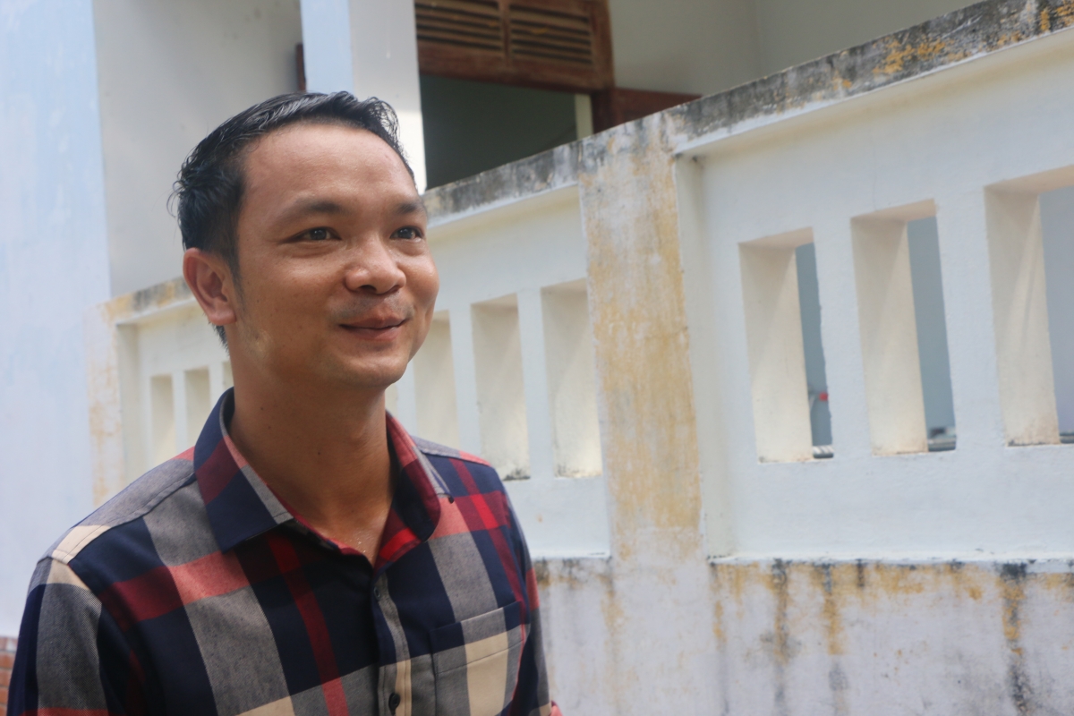 Anh Hồ Lương Hiếu - PCT UBND xã đảo Sinh Tồn