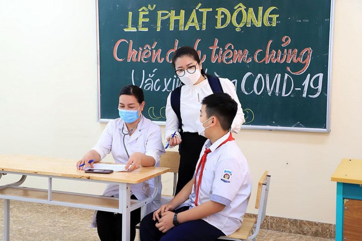 Sử dụng vaccine Pfizer để tiêm mũi 1 cho trẻ em từ 6 - dưới 12 tuổi