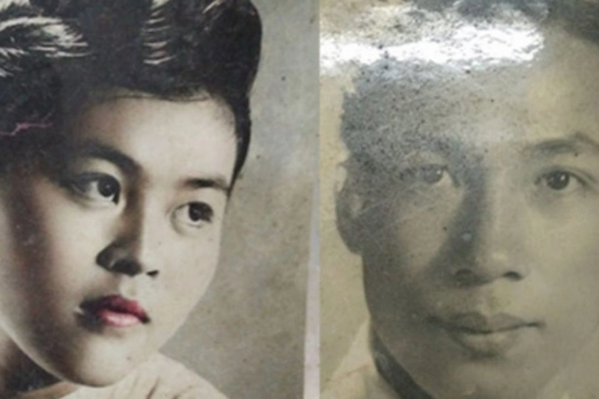 Ảnh chụp bà Bạch Tường Vy và ông Trương Văn Thảo năm 1959. (Ảnh: Vietnamnet)