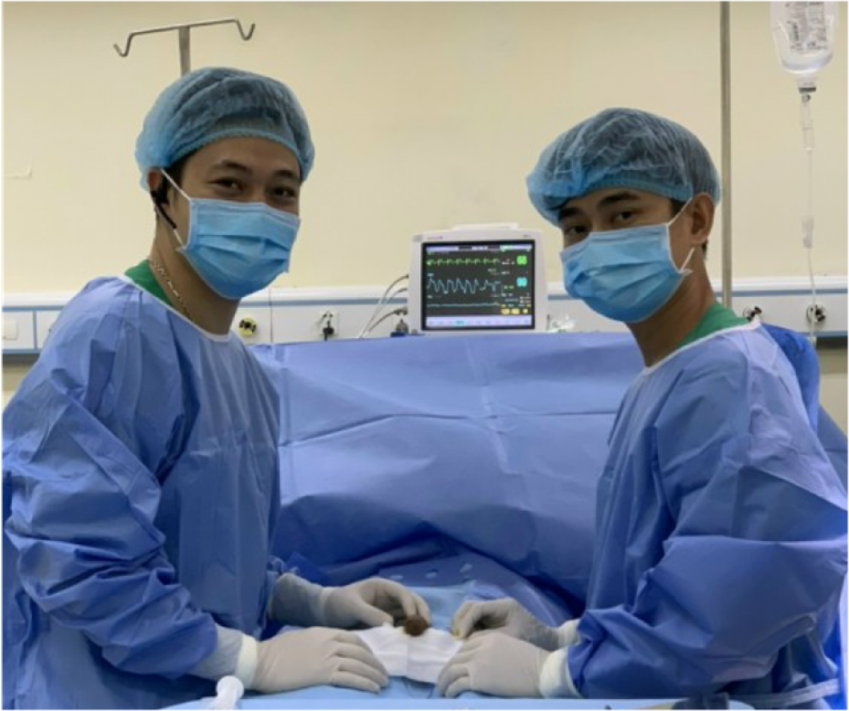 Một ca phẫu thuật cấp cứu tại Bệnh viện Đa khoa Xanh Pôn