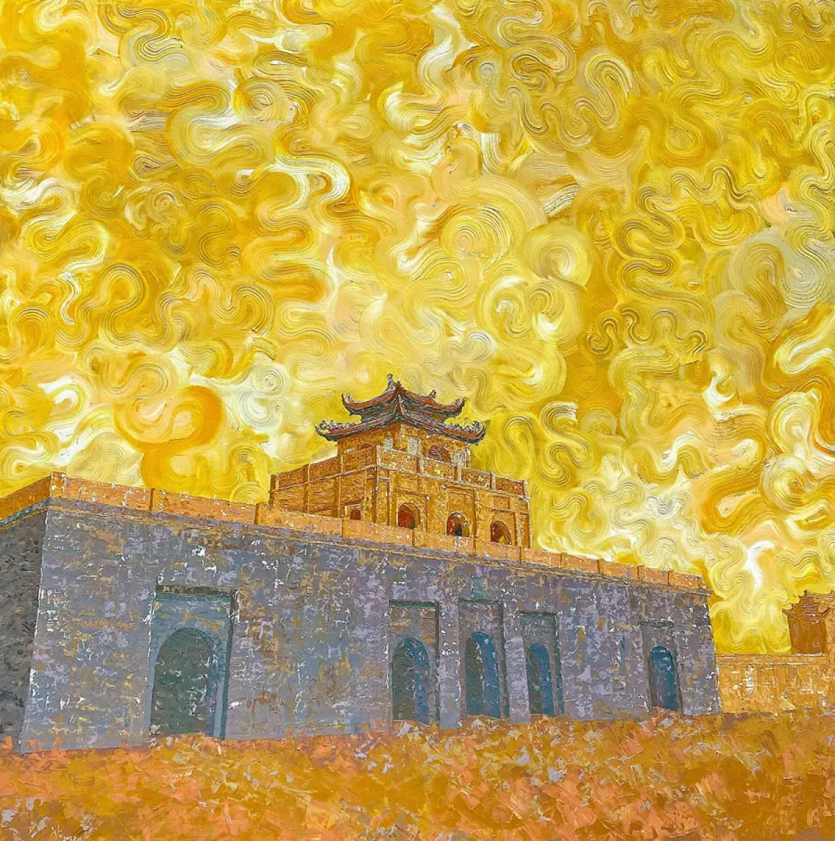 Hoàng thành Thăng Long - một trong những minh chứng cho bề dày của di tích, di sản Việt Nam.