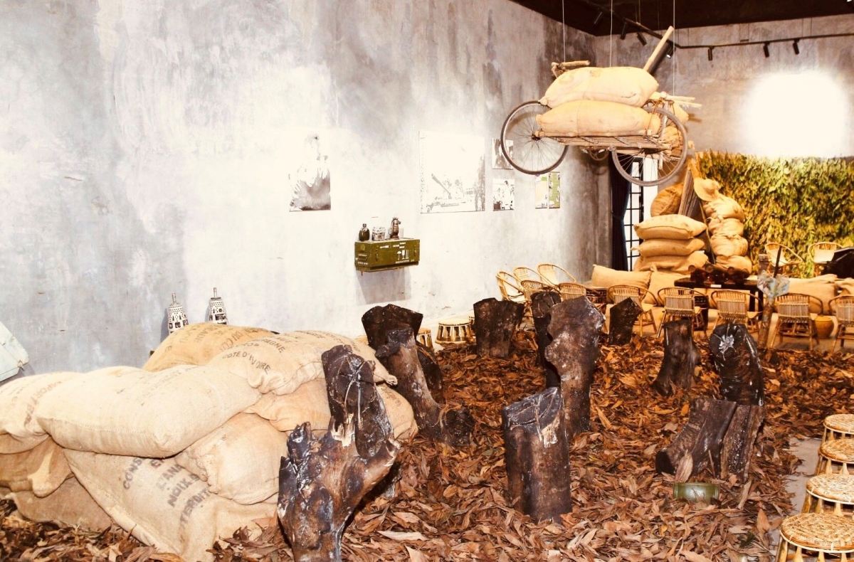 Các hiện vật được trưng bày ở triển lãm