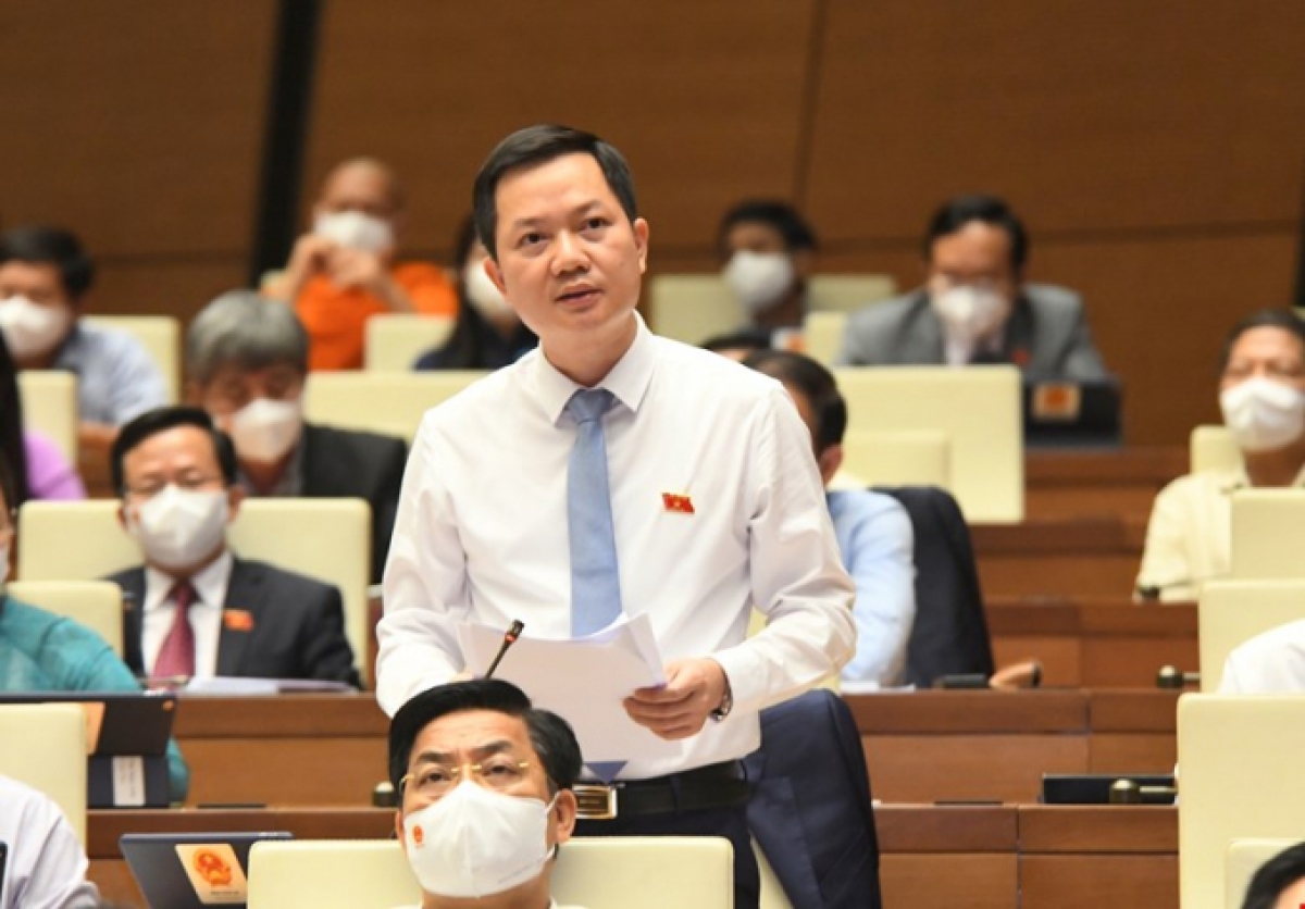 Đại biểu Trịnh Xuân An ( đoàn Đồng Nai) Ảnh: quochoi.vn