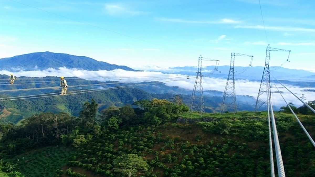 Đường dây 500kV mạch 1 (nguồn PTC3)