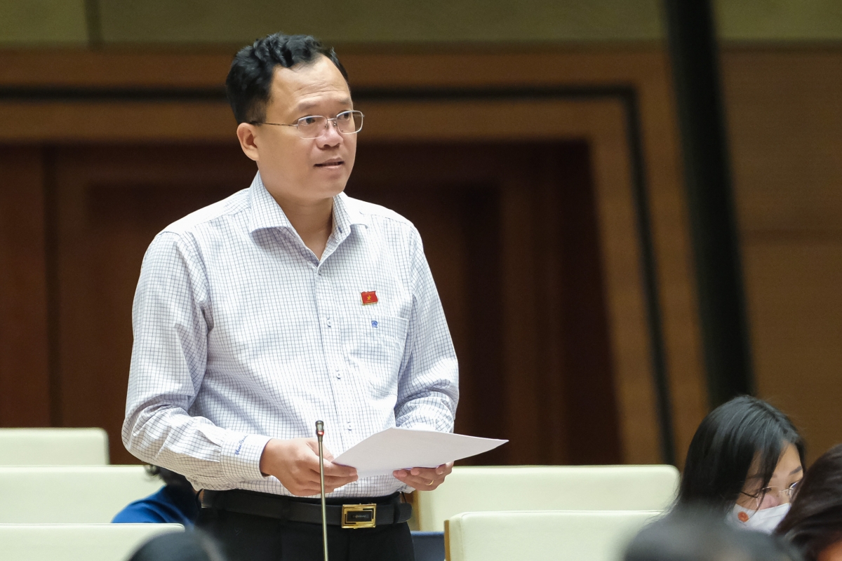                 Đại biểu Huỳnh Thanh Phương (đoàn ĐBQH Tây Ninh)                 Ảnh: quochoi.vn