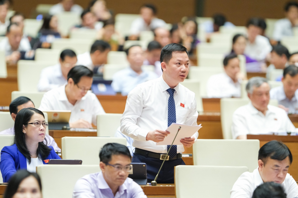 Đại biểu Trịnh Xuân An (đoàn ĐBQH tỉnh Đồng Nai) Ảnh: quochoi.vn