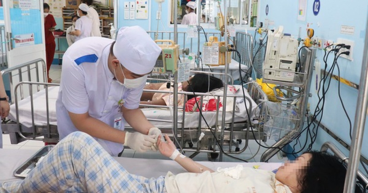 Số ca sốt xuất huyết nặng tăng nhanh, cao hơn nhiều so với cùng kỳ hai năm trước