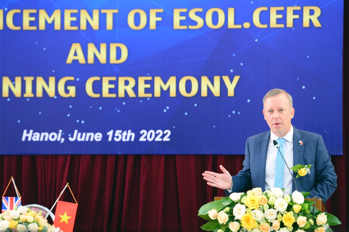 Ông Gareth Ward - Đại sứ Anh Quốc tại Việt Nam