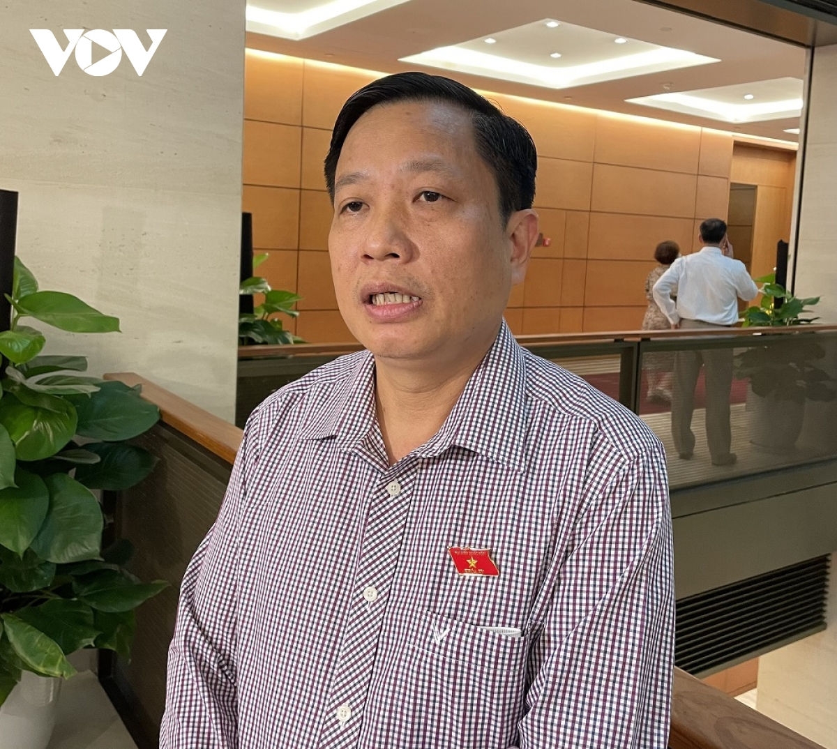 Đại biểu Hà Văn Trị ( đoàn ĐBQH tỉnh Khánh Hòa)