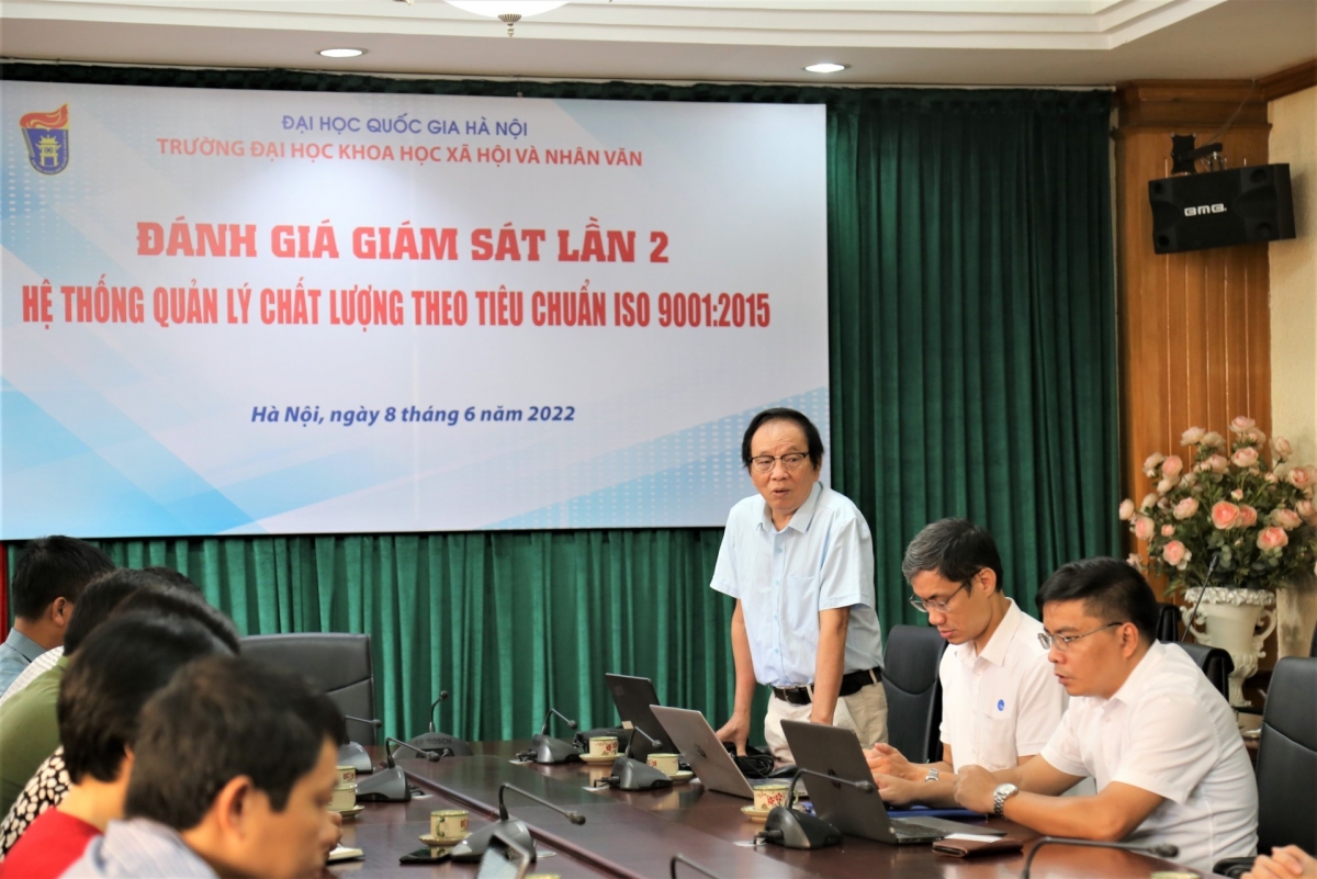 TS Trần Quang Uy - Trưởng đoàn Đánh giá phát biểu
