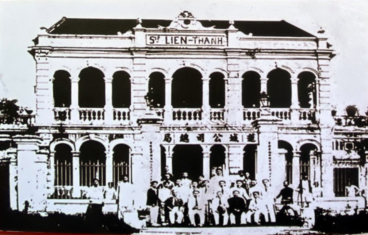 Trụ sở hãng nước mắm Liên Thành tại Bến Vân Đồn