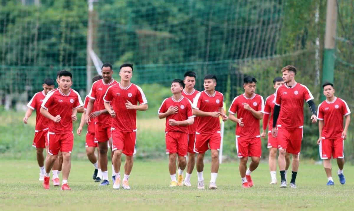 Viettel FC đã có mặt tại TP.HCM từ ngày 20/6 để chuẩn bị cho AFC Cup