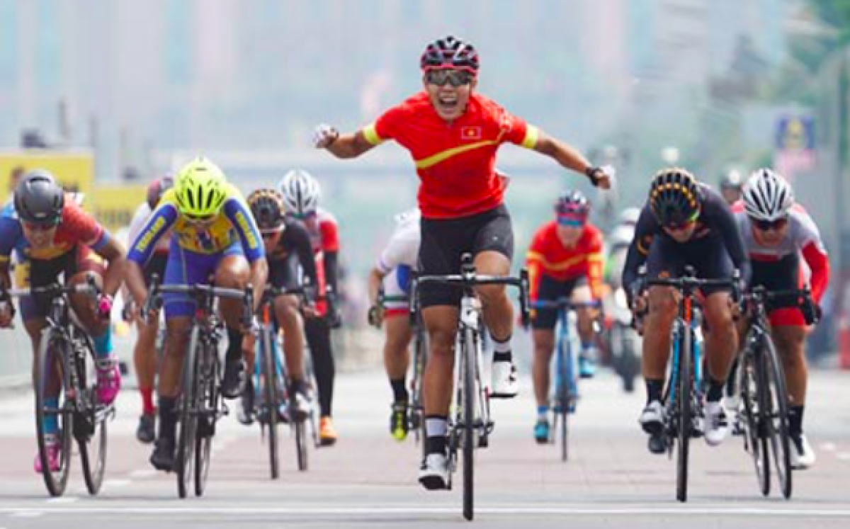 Nguyễn Thị Thật giành cú đúp HCV ở đấu trường SEA Games.