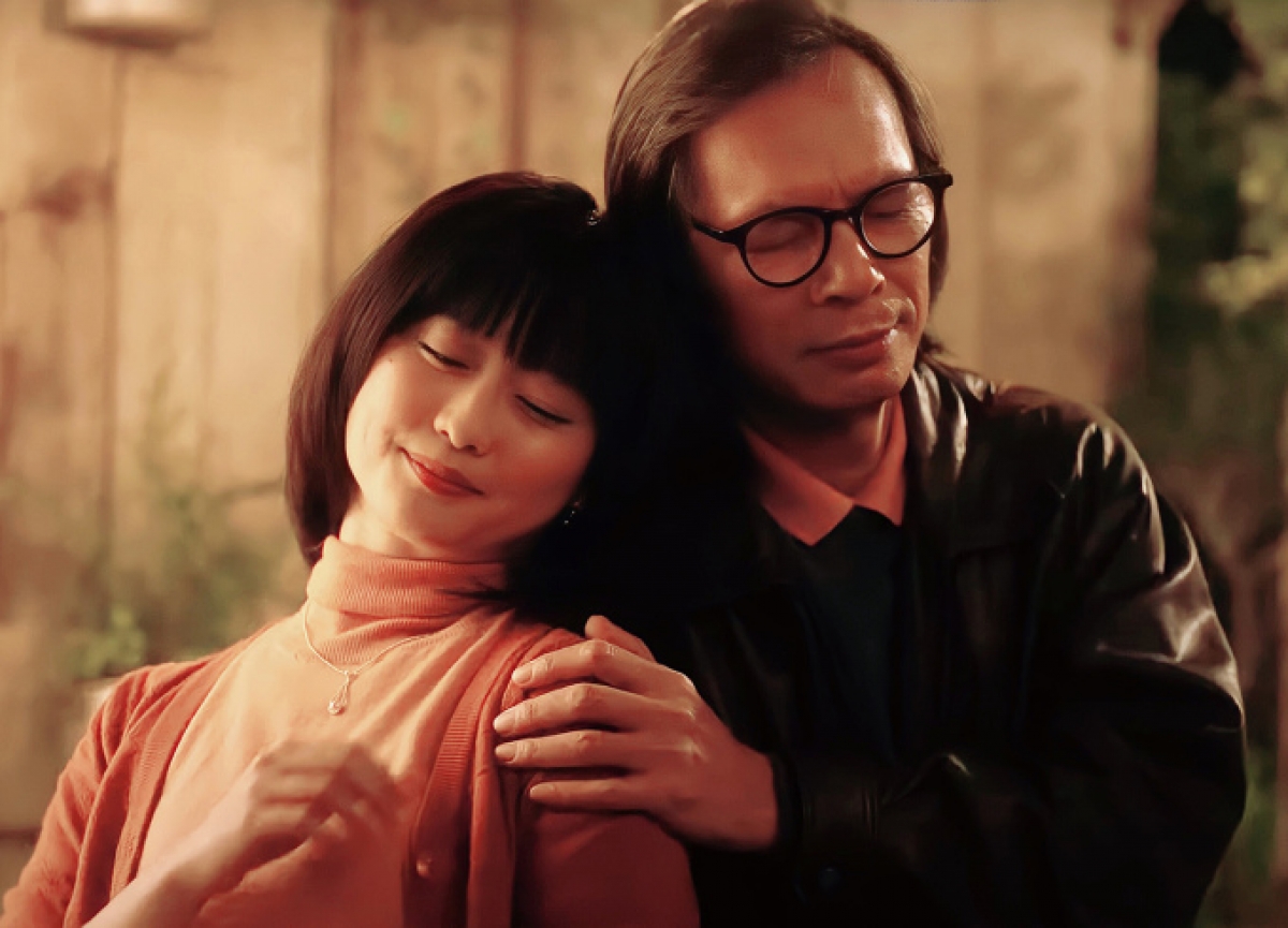 NSUT Trần Lực và Nakatani Akari, nữ diễn viên người Nhật thủ vai "nàng thơ" Michiko trong phim