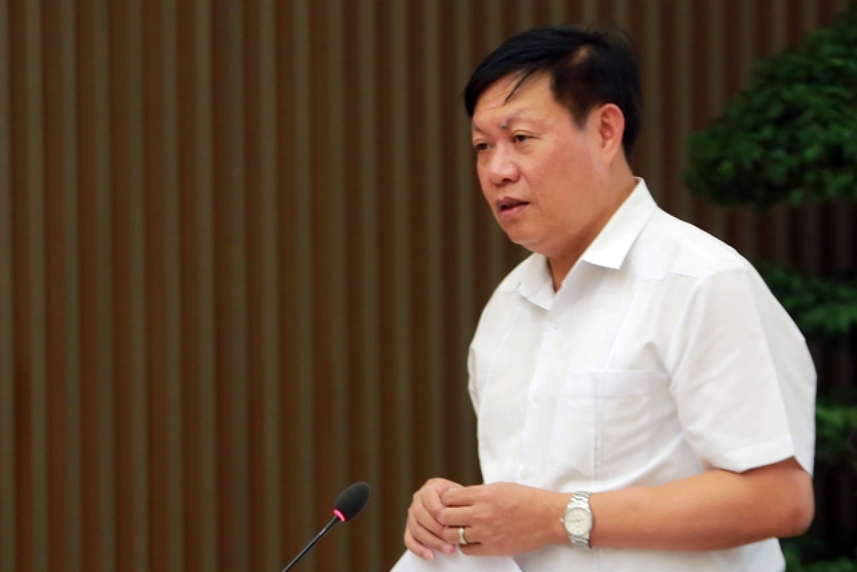 Thứ trưởng phụ trách điều hành hoạt động của Bộ Y tế Đỗ Xuân Tuyên. Ảnh: Đình Nam