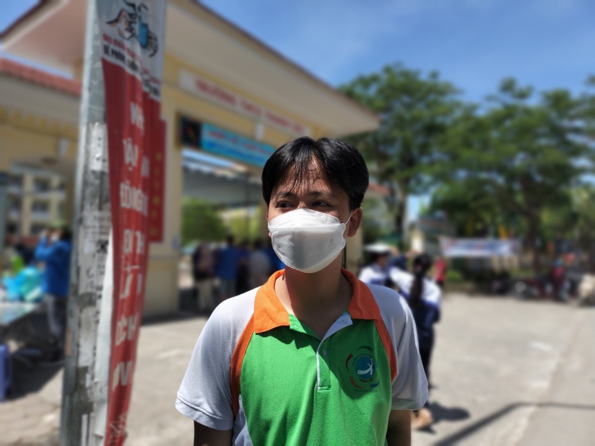 Em Trịnh Tiến Sang (Học sinh THCS Thanh Liệt, Thanh Trì) dự đoán có thể đạt 9,5 điểm môn Toán