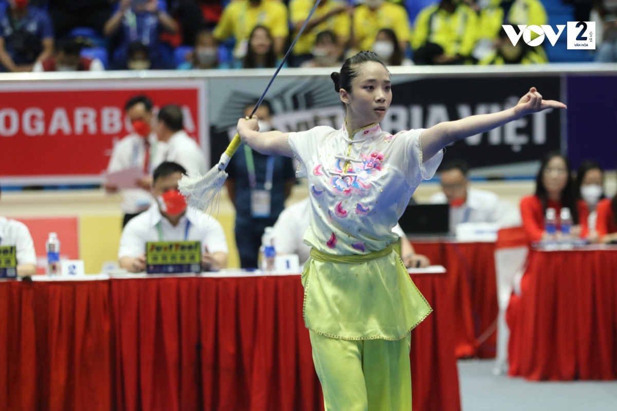 Nữ võ sĩ Wushu Dương Thúy Vi