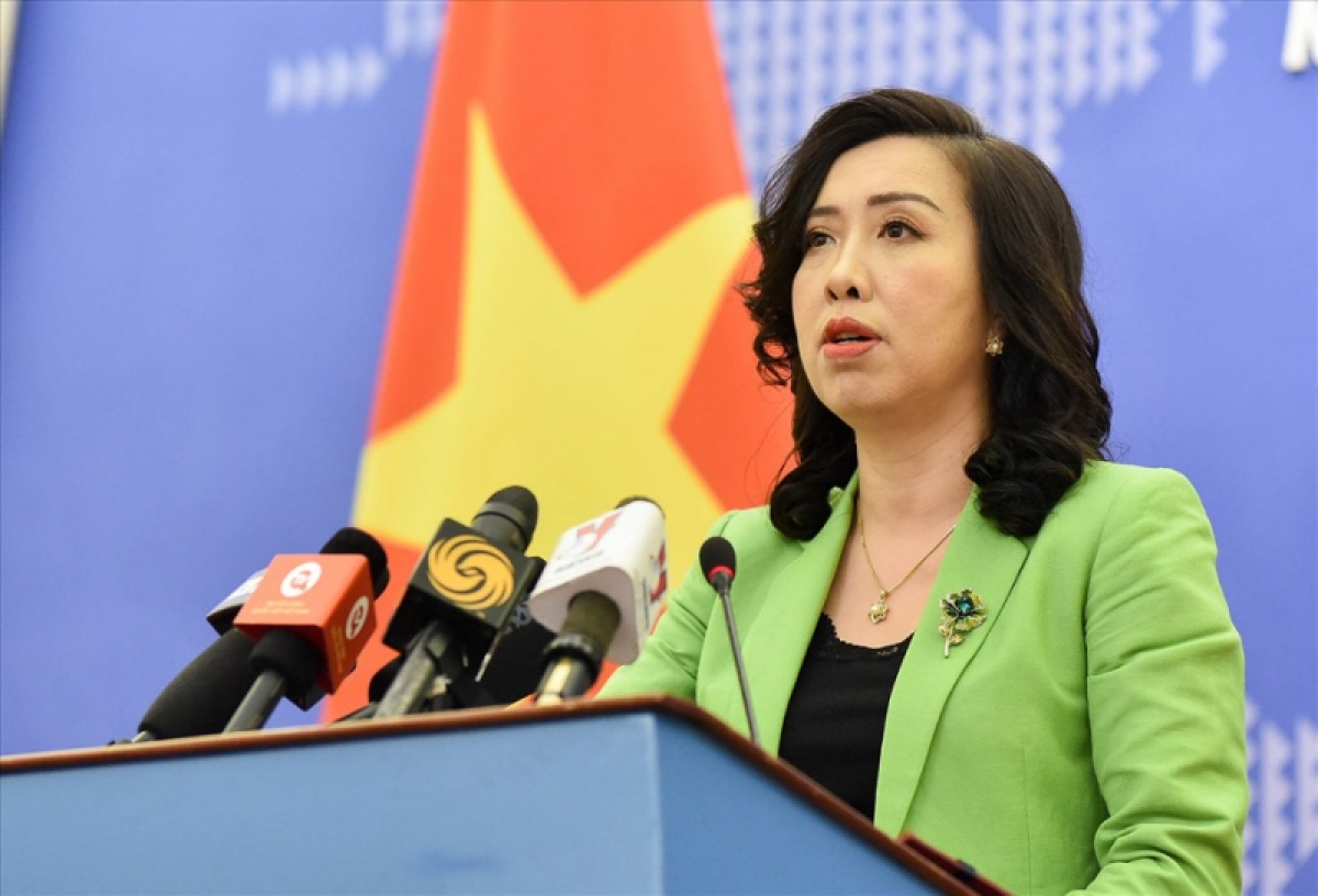 người phát ngôn Bộ Ngoại giao Lê Thị Thu Hằng