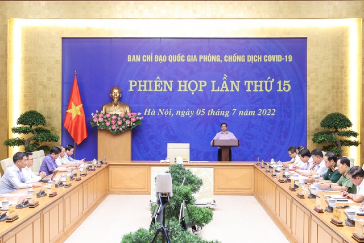 Thủ tướng Phạm Minh Chính phát biểu tại phiên họp