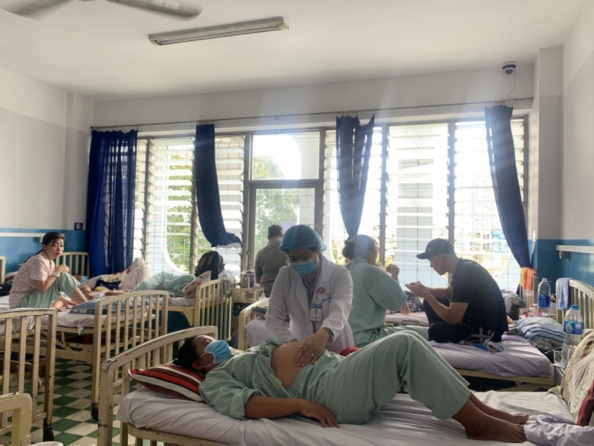 Từ ngày 31/5 đến nay, bệnh nhân nhập viện do sốt xuất huyết gia tăng nhanh hơn
