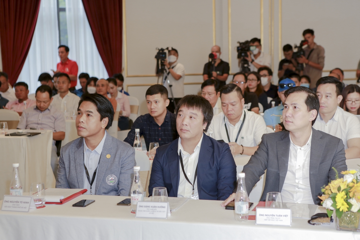 Lễ công bố Giải vô địch các CLB golf Hà Nội mở rộng 2022