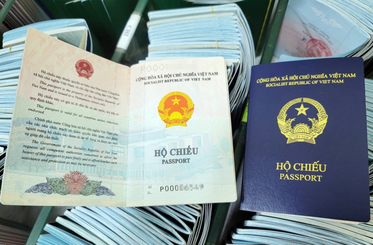 Mẫu hộ chiếu mới của Việt Nam