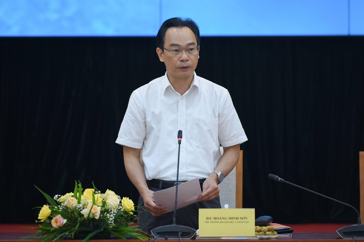 Thứ trưởng Bộ GD-ĐT Hoàng Minh Sơn