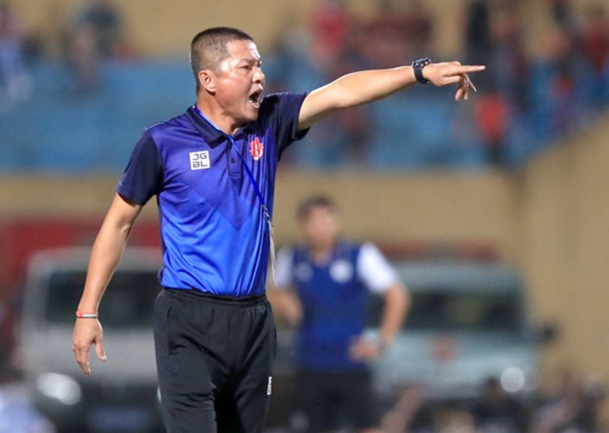 HLV Chu Đình Nhiêm còn nhiều việc phải làm với Hải Phòng FC