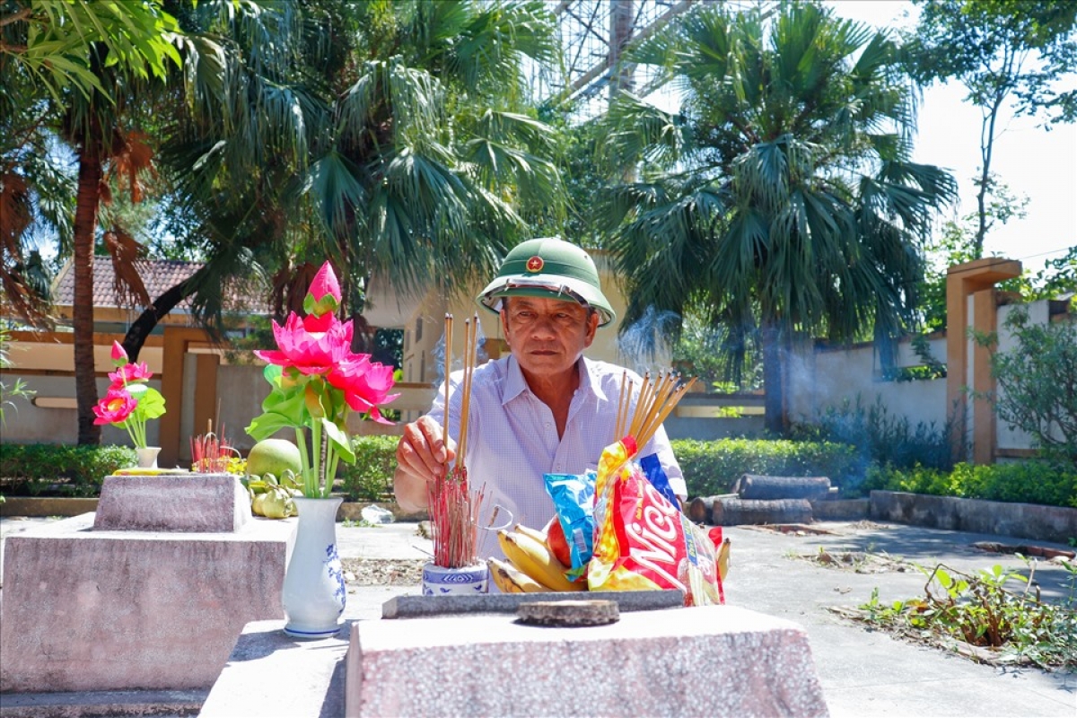 Nghĩa trang liệt sĩ Ba Dốc là nơi yên nghỉ của khoảng 3.000 liệt sĩ