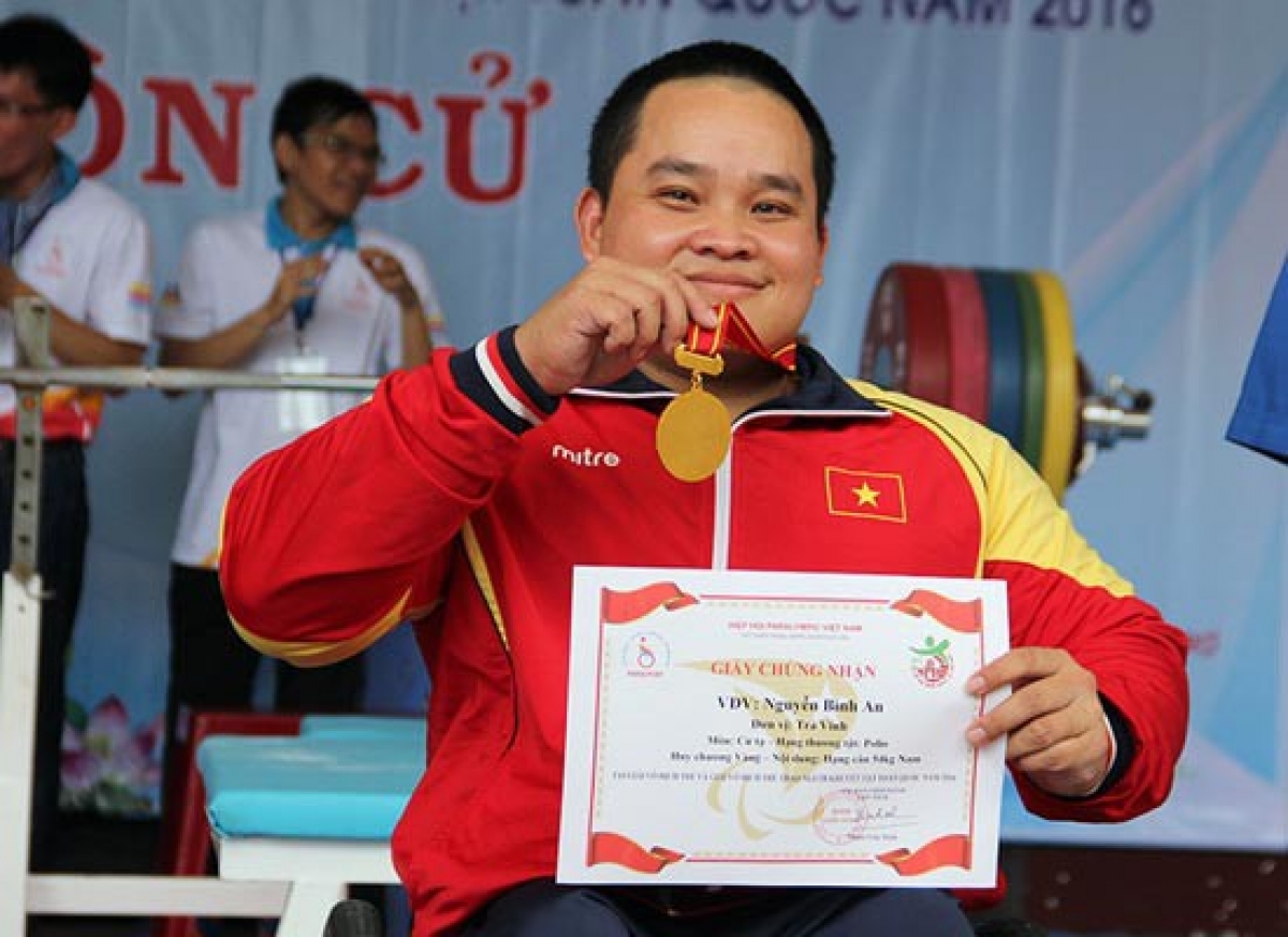 Lực sỹ Nguyễn Bình An